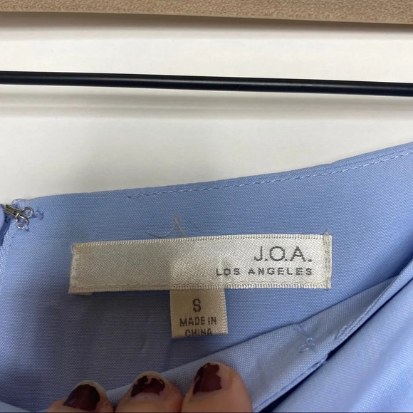 JOA Los Angles Faux Wrap Midi Skirt - Picture 4 of 8